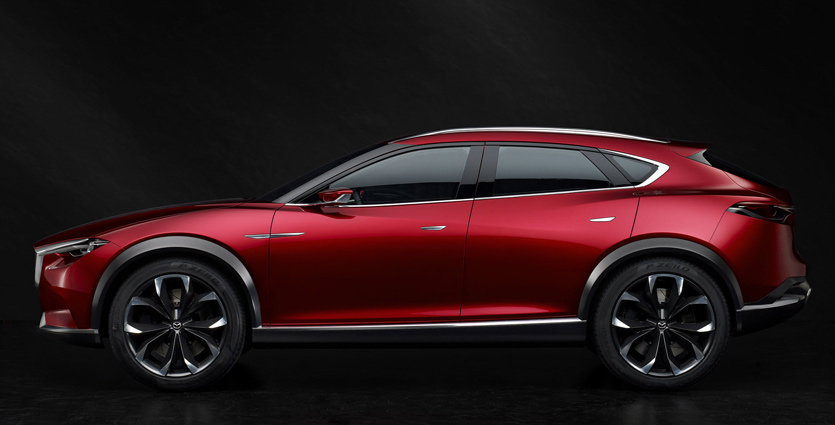 mazda CX 9 tampak samping
