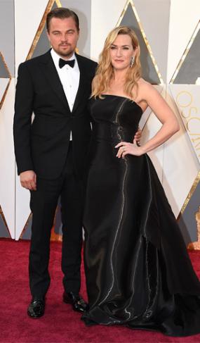Leonardo di Caprio and Kate Winslet